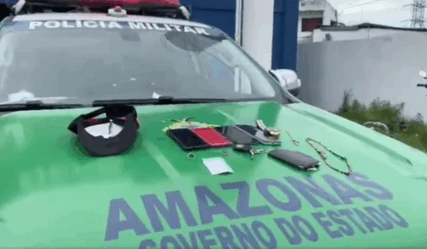 Assaltante é preso ao ser baleado e se esconder em casa abandonada no bairro Cidade Nova