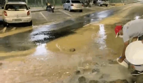 Urgente: moradores reclamam da falta de água no centro de Manaus