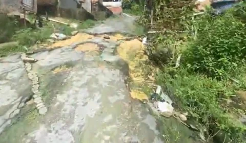 População pede solução de problemas em rua do bairro Campo Dourado