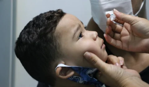 Amazonas tem baixa cobertura vacinal contra paralisia infantil
