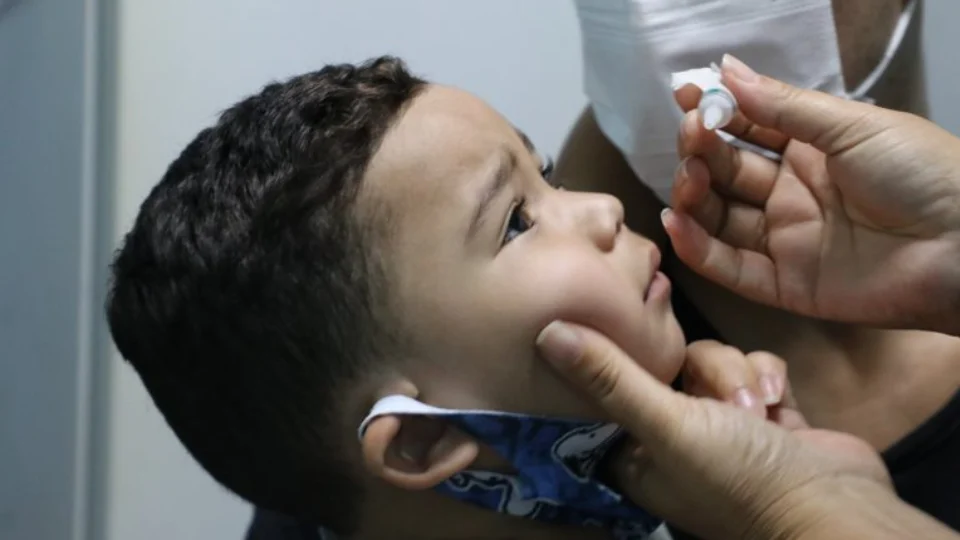 Amazonas tem baixa cobertura vacinal contra paralisia infantil
