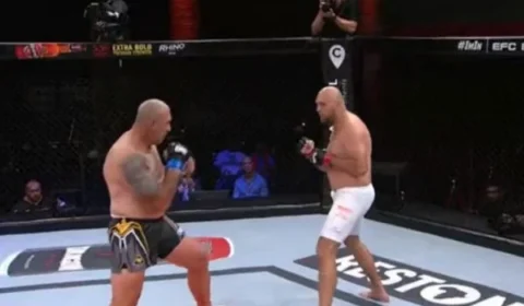Vídeo: lutador de MMA quebra perna ao meio em evento na África do Sul