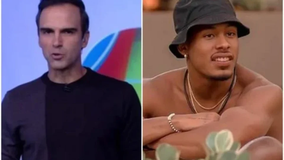 VEJA VÍDEO: Tadeu Schmidt reclama de PA e áudio vaza: “Não sabe perder?”