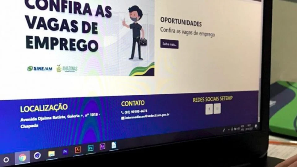 Está desempregado? Confira as 47 vagas de emprego em diversas áreas para esta quarta-feira