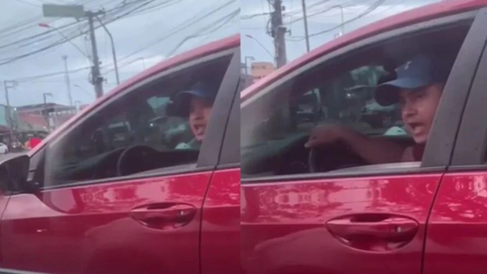 ‘Esquentadinho’ faz ameaça de morte no trânsito; veja vídeo