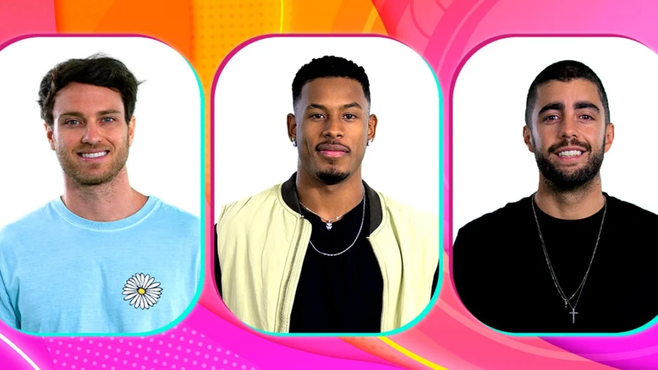 Lucas, Paulo André e Pedro Scooby estão no décimo paredão do ‘BBB 22’