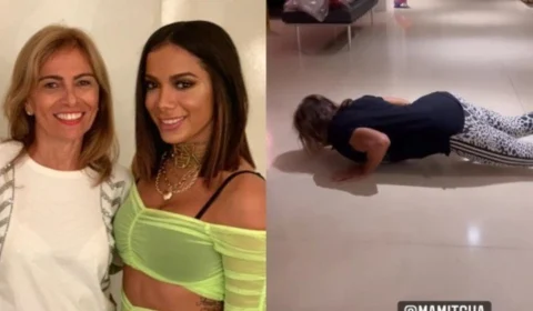 Veja vídeo: mãe de Anitta cumpre promessa e dança coreografia ‘Envolver’