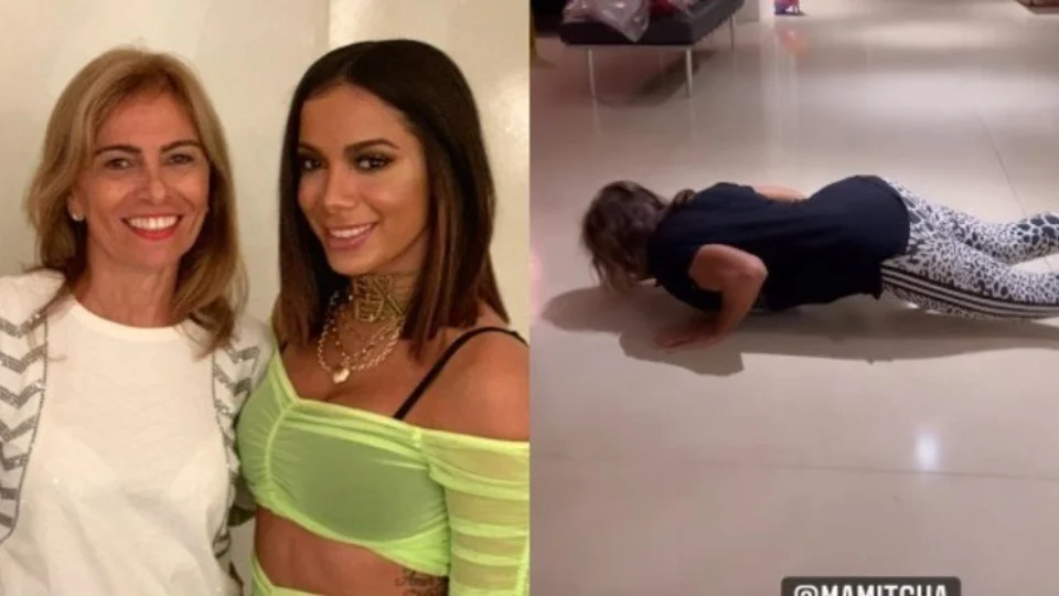 Veja vídeo: mãe de Anitta cumpre promessa e dança coreografia ‘Envolver’
