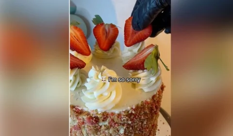 Mulher descobre traição através de pedido de confeitaria; veja vídeo