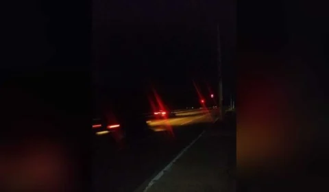 Veja vídeo: ladrões furtam fios e deixam moradores sem luz