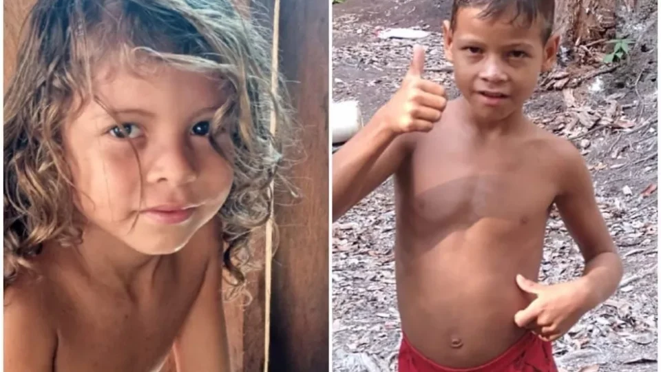 Irmãos encontrados na floresta seguem com boa recuperação médica em Manaus