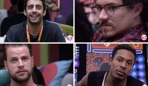 BBB22: Eliezer, Gustavo e Paulo André formam o 16º paredão