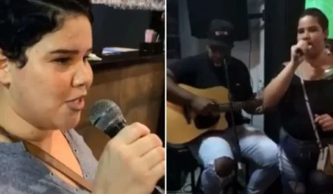 Vendedora de flores emociona ao cantar Marília Mendonça em bar; veja vídeo