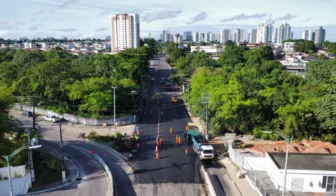 Avenida Umberto Calderaro é liberada para trafégo de veículos