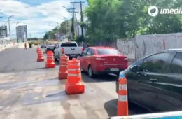 Avenida Umberto Calderaro tem previsão de liberação neste domingo