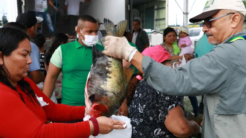 Peixe no Prato: mais de 25 mil tambaquis são entregues na zona Leste de Manaus