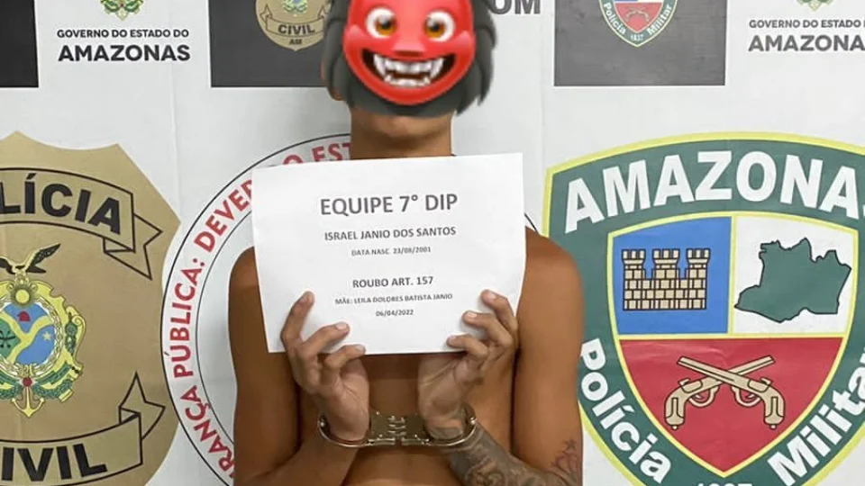 Urgente: jovem rouba celular e é preso em flagrante