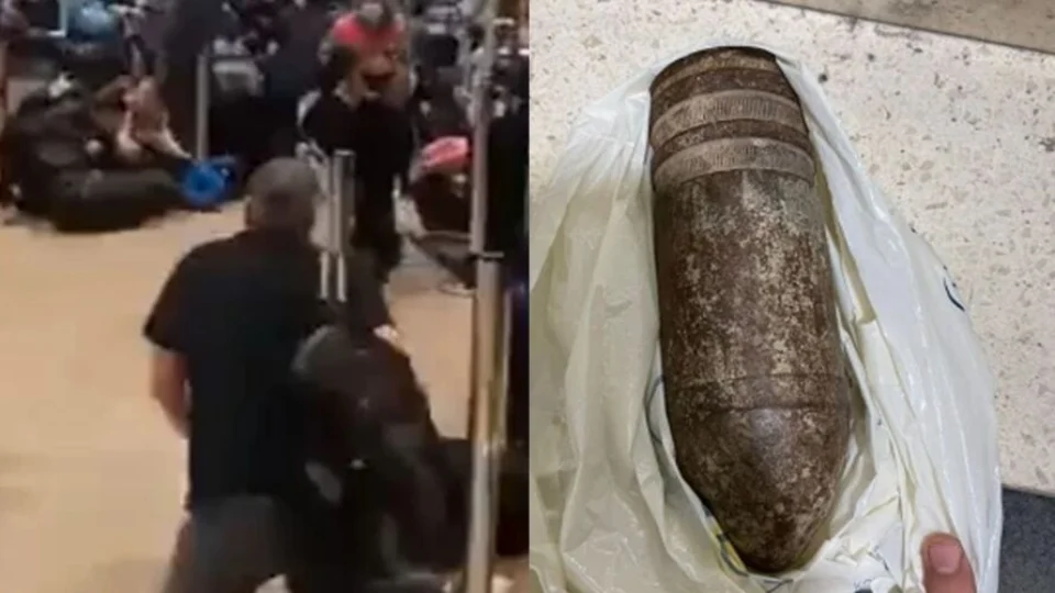 VEJA VÍDEO: Família tenta embarcar com bomba em avião