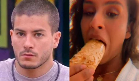 Após provocação de Lina cuspindo pão, equipe de Arthur responde no BBB22