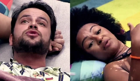 BBB22: Gustavo e Natália voltam a trocar farpas sobre banho e comida