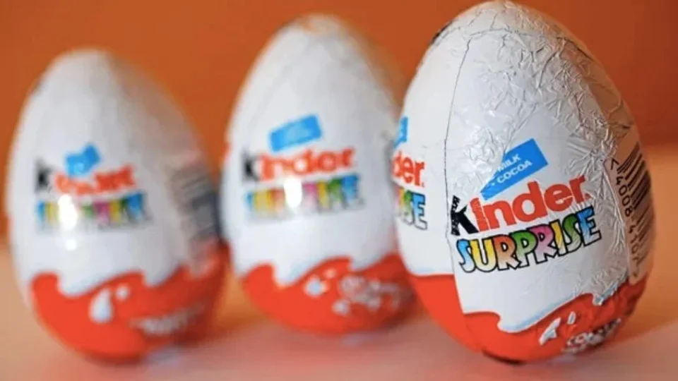 ALERTA: surto de Salmonella em chocolates da Kinder Ovo causam preocupações