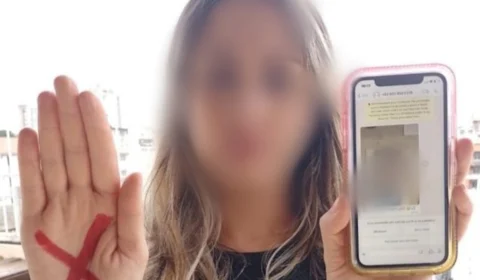 Homem manda vídeo para vereadora se masturbando e ejaculando sobre sua foto