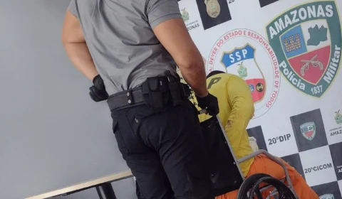 Cinco detentos fogem e um acaba ficando ferido ao tentar pular muro, em Manaus