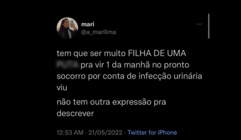 “Filho de uma put*”, diz médica a paciente e revolta web