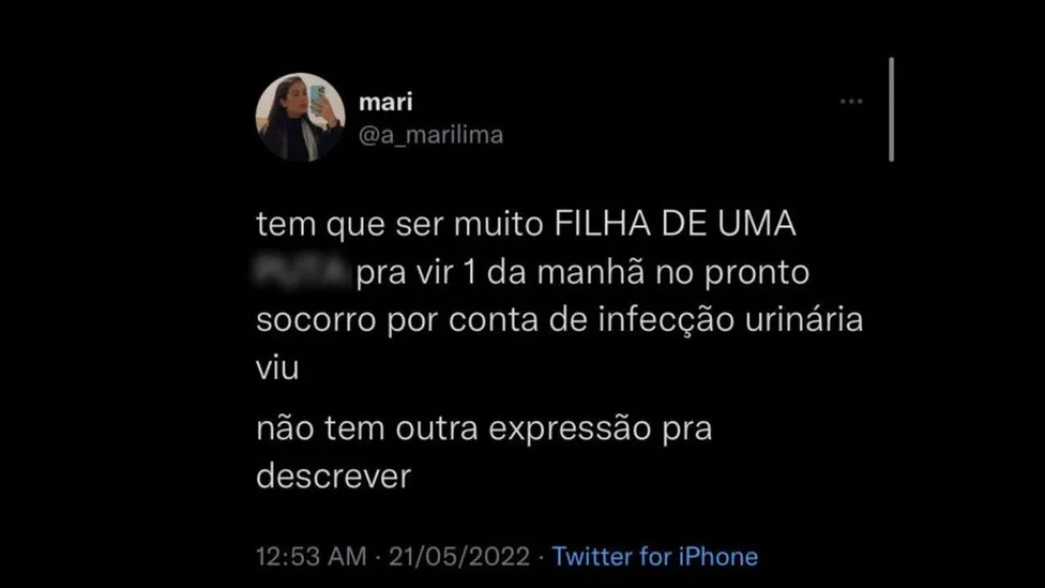 “Filho de uma put*”, diz médica a paciente e revolta web