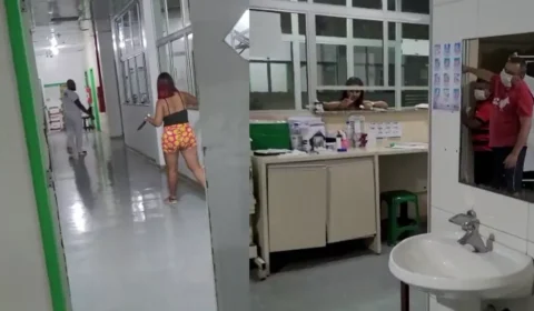 Mulher entra armada em UPA com faca e ameaça funcionários e pacientes