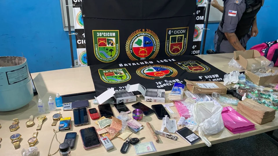 Trio é preso com drogas e anabolizante; dois passaram no concurso da PM-AM