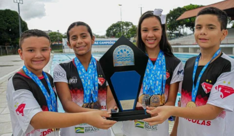 Atletas amazonenses conquistam medalhas em campeonato de natação em São Luís