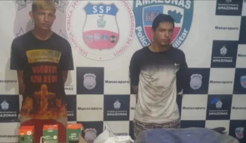 VEJA VÍDEO: dupla é presa ao furtar material escolar no interior do AM￼￼