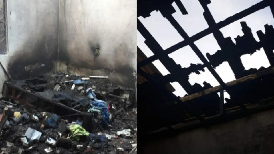 Homem é preso por atear fogo na casa da ex-mulher