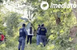 Corpo de jovem é encontrado em área de mata no Monte Horebe; IMAGENS