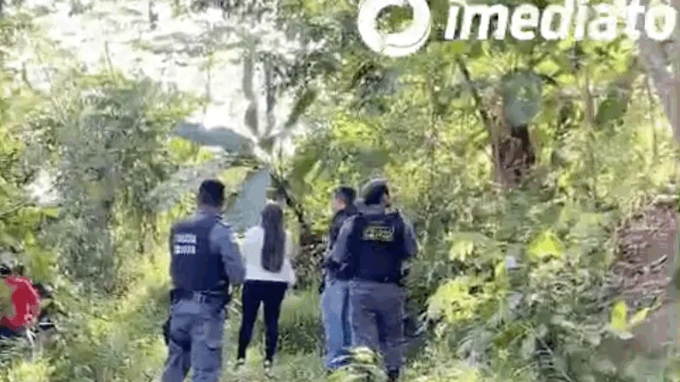 Corpo de jovem é encontrado em área de mata no Monte Horebe; IMAGENS