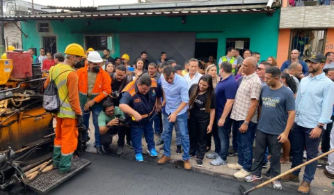 ‘Asfalta Manaus’ chega ao bairro Santo Antônio na zona Oeste de Manaus