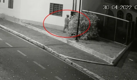 VEJA VÍDEO: ladrões roubam fios de igreja