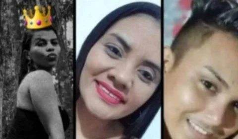 Após imitar onça em porta de motel, mulher posta foto com marido e amante