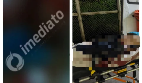 VÍDEO: Veja o momento em que funcionários da pensão encontram vítima jogada ao chão