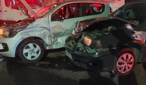 Criança fica ferida após colisão entre veículos no Vieiralves