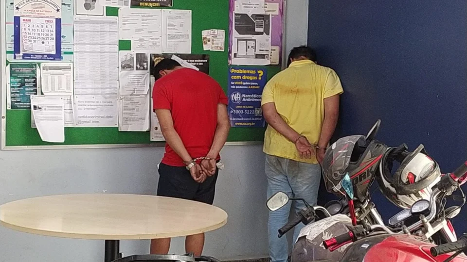 VÍDEO: dupla é presa após furtar equipamentos de fisioterapeuta avaliados em R$ 15 mil