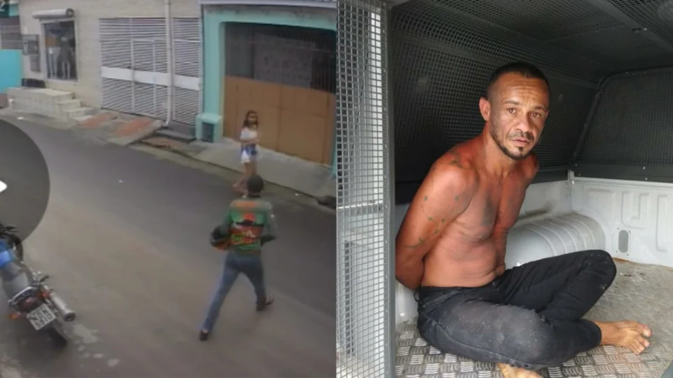 VÍDEO: suposto assaltante que ameaça vítimas com chave de fenda é preso