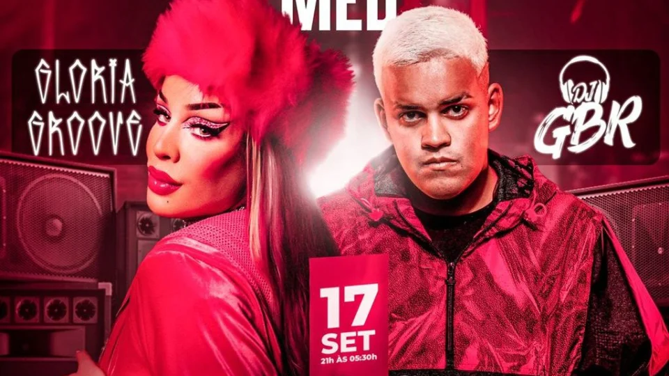 Gloria Groove e DJ GBR comandam ‘Baile das Med’ 2022, em Manaus