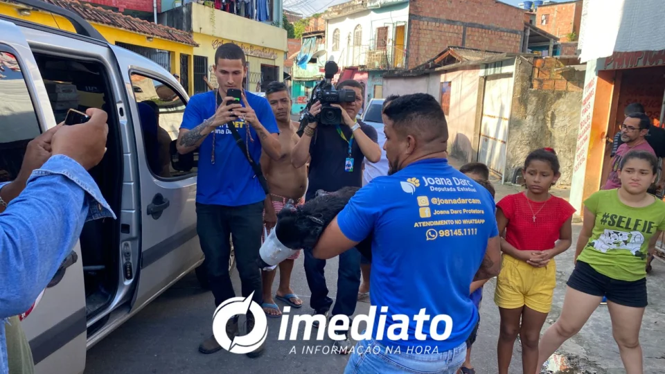 Cachorro baleado em beco no Japiim, morre após não resistir aos ferimentos