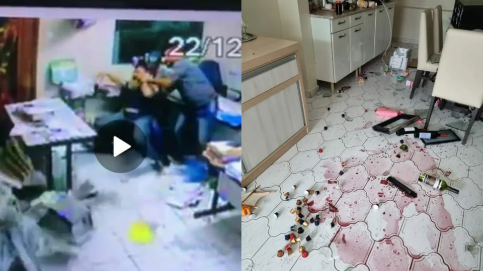 VÍDEO: filho destrói casa do pai por não receber dinheiro para comprar drogas