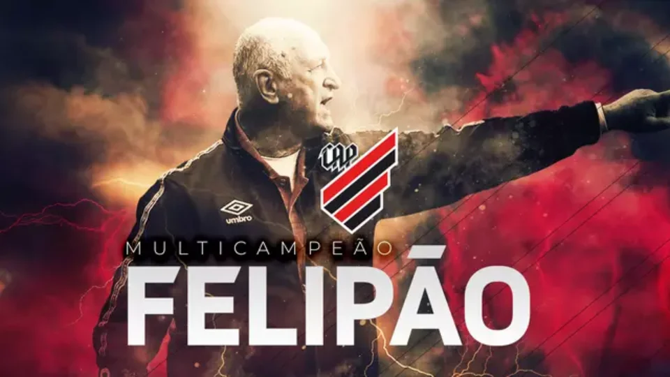 Felipão é anunciado como novo diretor técnico do Athletico-PR