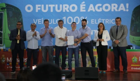 Governador anuncia repasse de mais de 34 milhões para compra de 12 ônibus elétricos