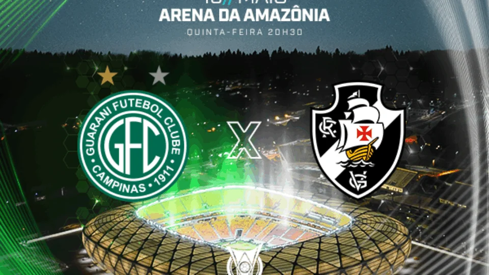 Torcida organizada do Vasco se concentra na Arena da Amazônia para jogo