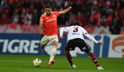 Internacional derrota Flamengo na estreia do técnico Dorival Junior